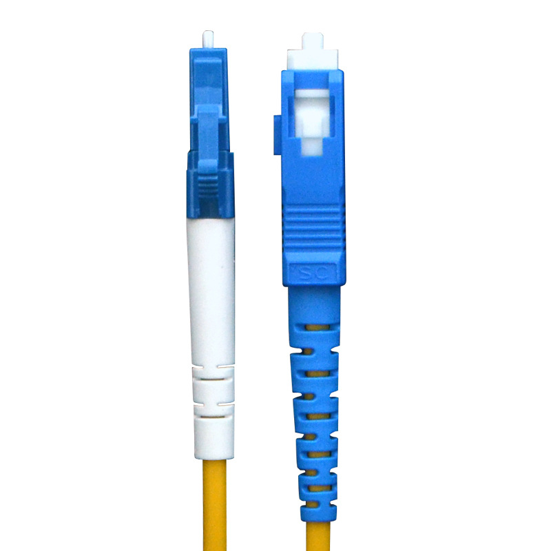 酷比客 LCCPSFLCSCYW-20M 单模光纤线 LC-SC 20米公对公 黄色按（根）销售