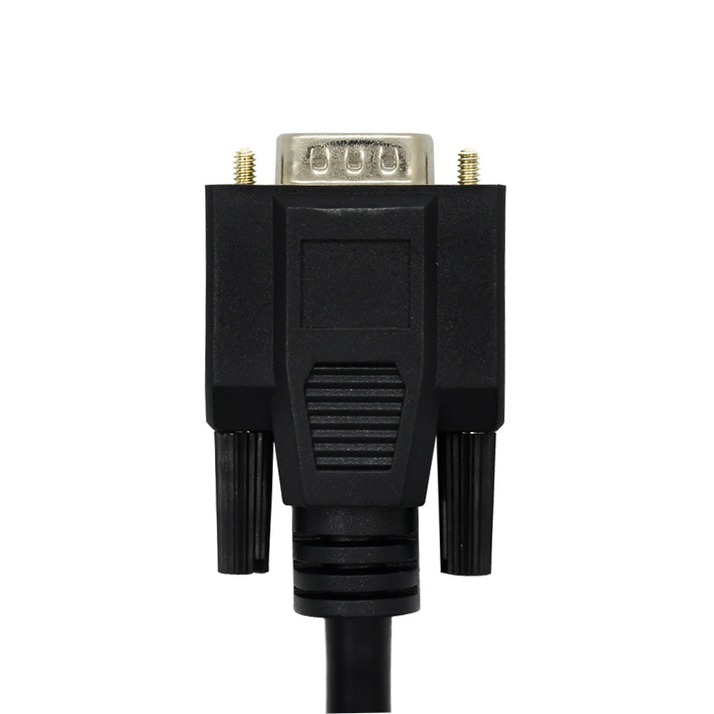 酷比客 LCAVECVGABK-1.5M L-CUBIC VGA视频线 1.5米 公对公 黑色 用于VGA接口的电脑 显示器 电视机之间的连接按（根）销售