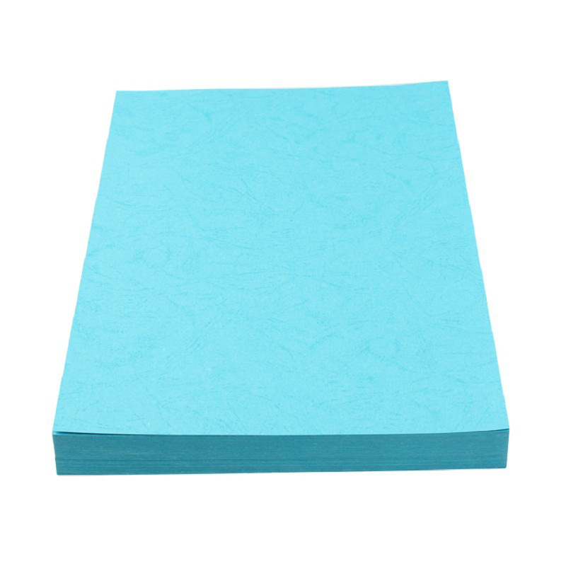 传美   皮纹纸（封页纸） 210g 100张/包 蓝色