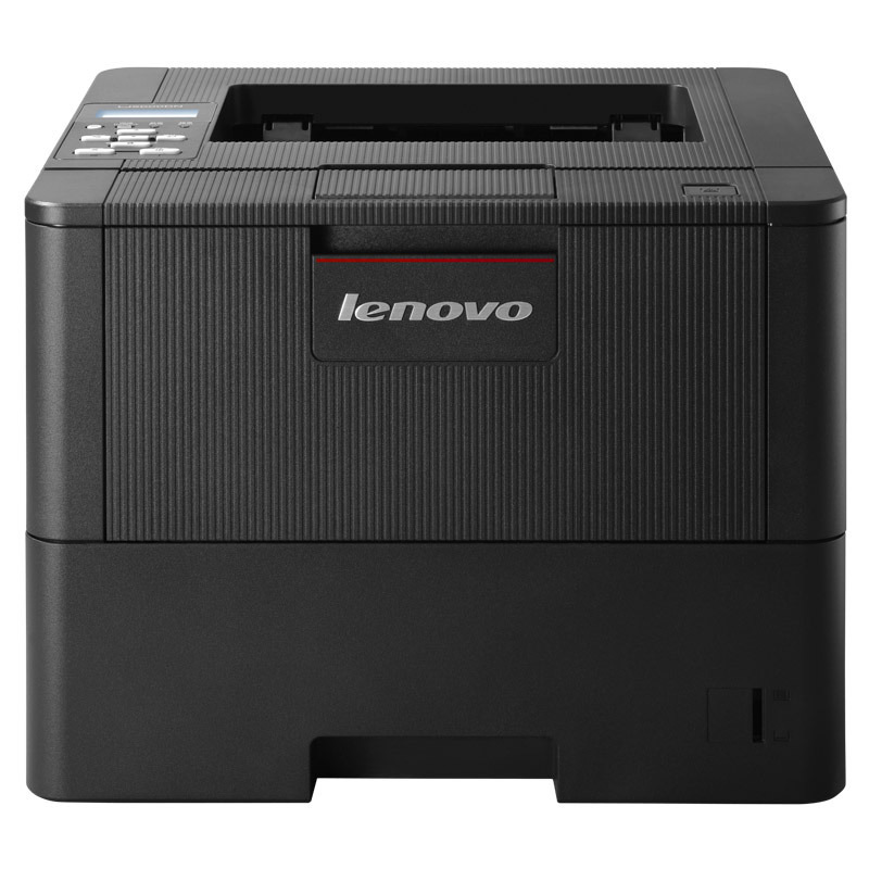 联想 LJ5000DN 激光黑白单功能打印机 A4 黑色 仅打印、有线网络、自动双面按台销售