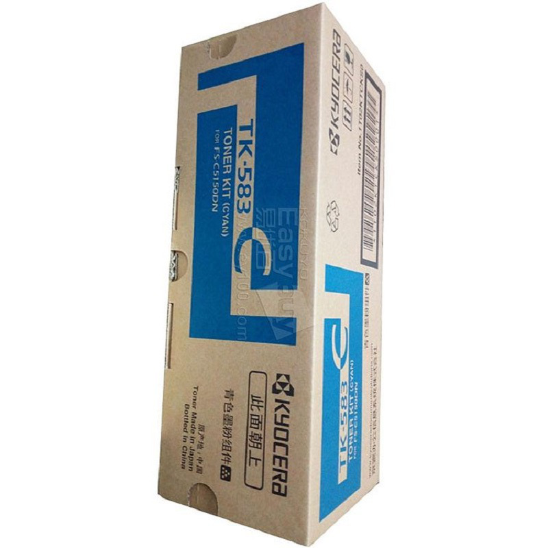 京瓷 TK-583C 墨粉 2800页 蓝色 适用C5150DN按（支）销售