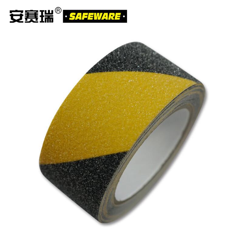 安赛瑞 14212 防滑胶带(黄/黑) PET基材+金刚砂防滑颗粒,黄黑条纹,50mm×18m按(卷)销售 安赛瑞 14212 防滑胶带(黄/黑) PET基材+金刚砂防滑颗粒,黄黑条纹,50mm×18m按(卷)销售