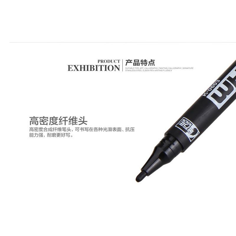 金万年 K-0603 优能细字白板笔 20支/盒 1.5mm 黑色按（盒）销售