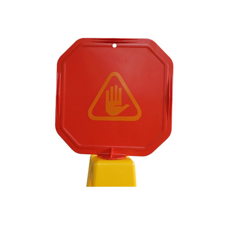 安赛瑞 14018 四面告示牌（停用） 高950mm,底座280×280mm 黄色按（个）销售