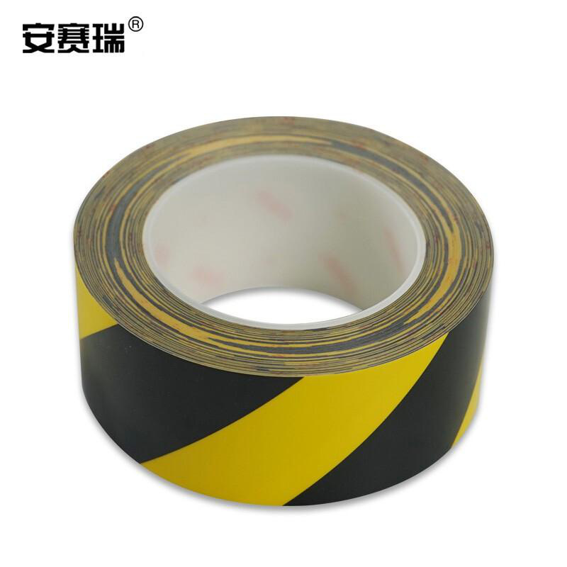安赛瑞 15650 耐磨型划线胶带（黄黑条纹） 50mm×22m按（卷）销售