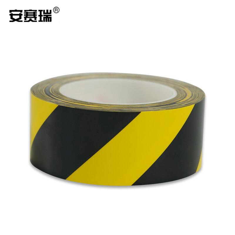 安赛瑞 15650 耐磨型划线胶带（黄黑条纹） 50mm×22m按（卷）销售