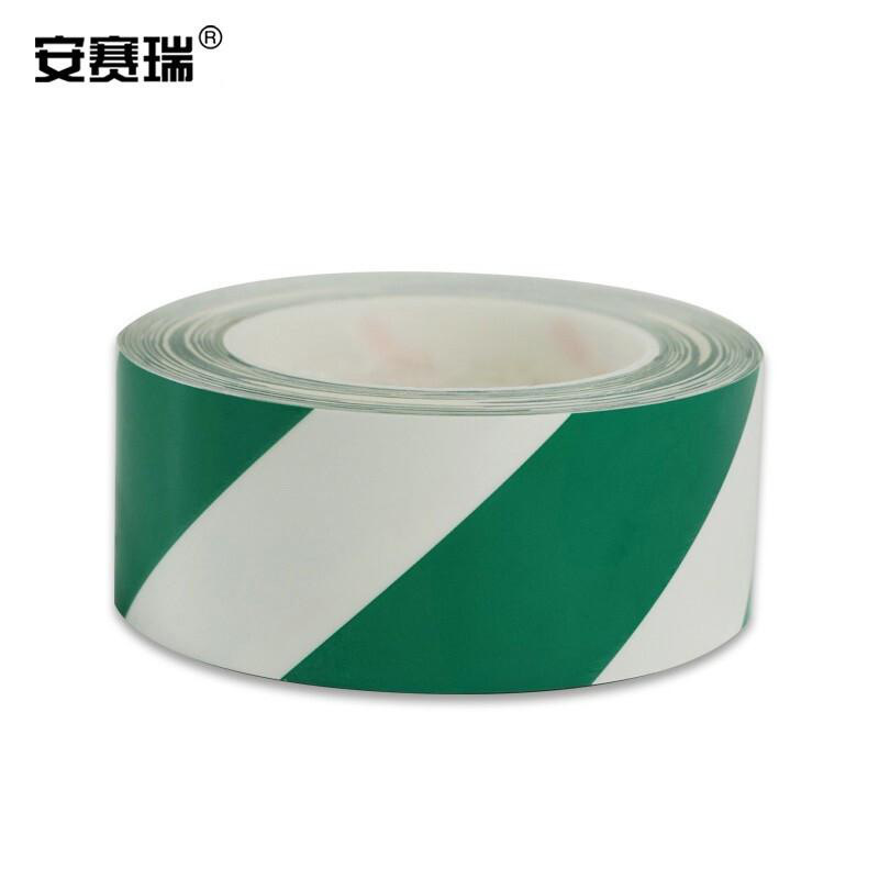 安赛瑞 15625 耐磨型划线胶带（绿白条纹） 50mm×22m按（卷）销售