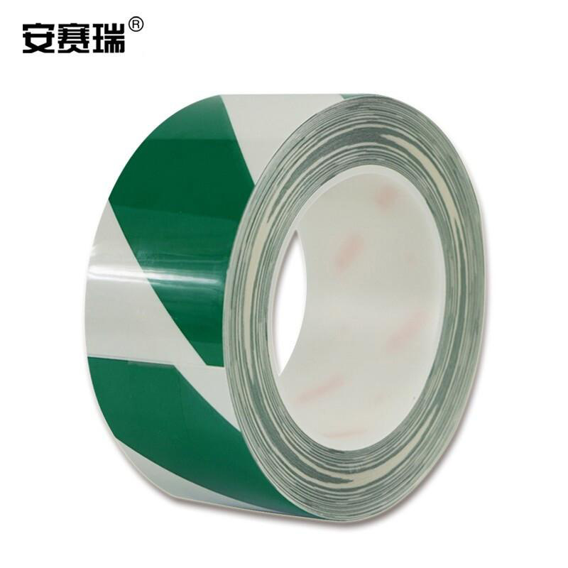 安赛瑞 15625 耐磨型划线胶带（绿白条纹） 50mm×22m按（卷）销售