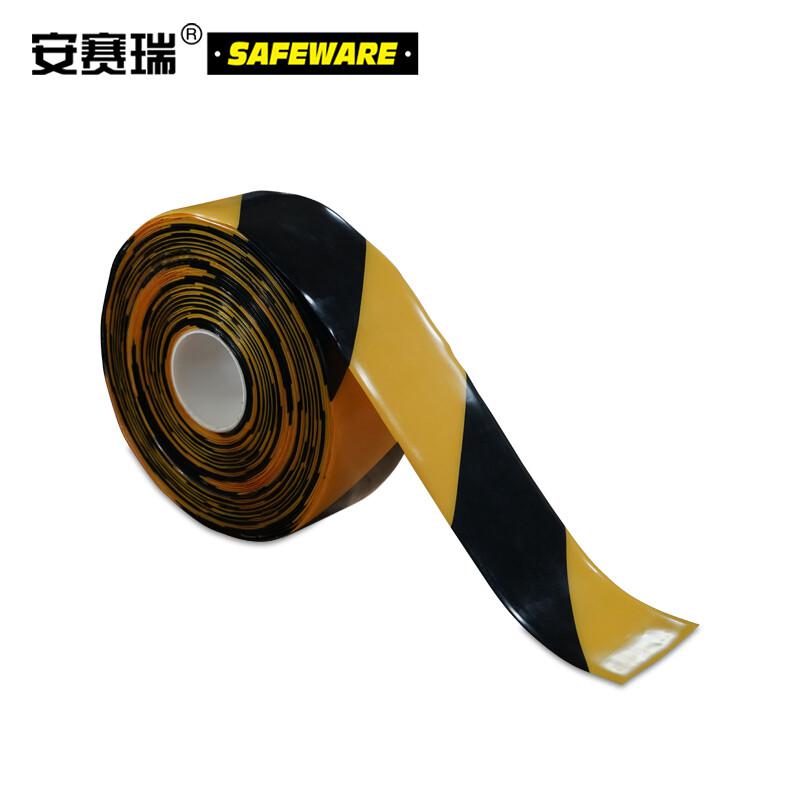 安赛瑞 11754 重载型划线胶带  黑黄色 50mm×30m，厚度1mm按（卷）销售