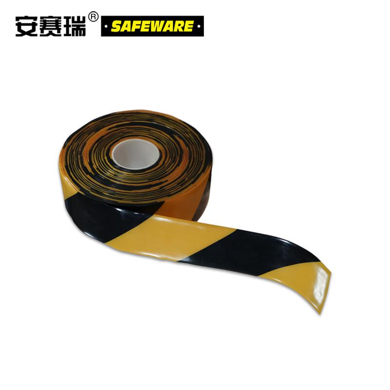 安赛瑞 11754 重载型划线胶带  黑黄色 50mm×30m，厚度1mm按（卷）销售