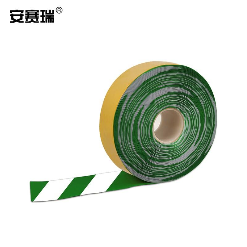 安赛瑞 11759 重载型划线胶带  绿白色 100mm×30m，厚度1mm按（卷）销售