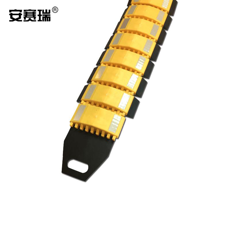 安赛瑞 14463 便携式减速带（自卷式）  黄色 展开规格3000×230×40mm按（个）销售