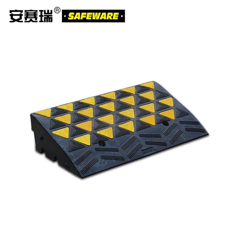 安赛瑞 11037 高位路沿坡  黑黄色 600×360×150mm按（个）销售