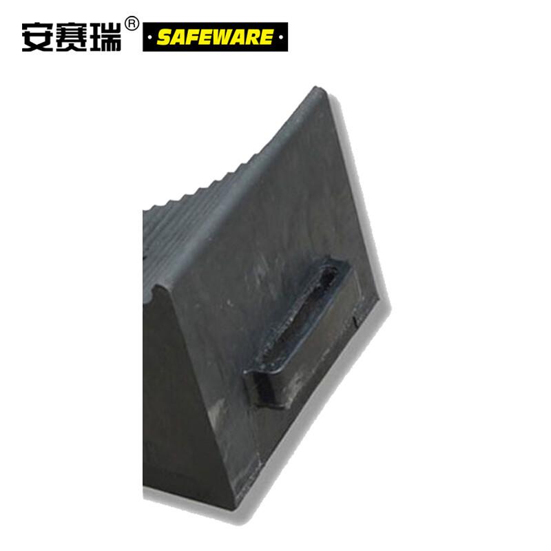 安赛瑞 14469 重型车轮止退器  黑色 320×300×260mm，重12kg，2个/套按（对）销售