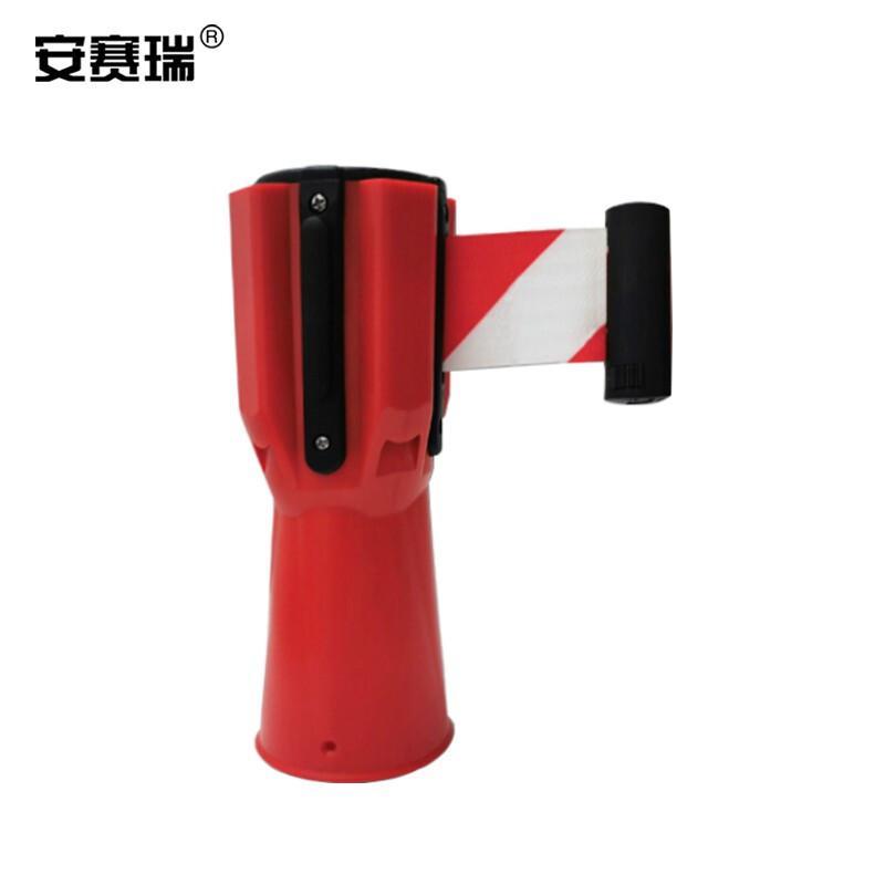 安赛瑞 11212 路锥伸缩隔离带  红白色 长度可拓展至2.8m按（个）销售