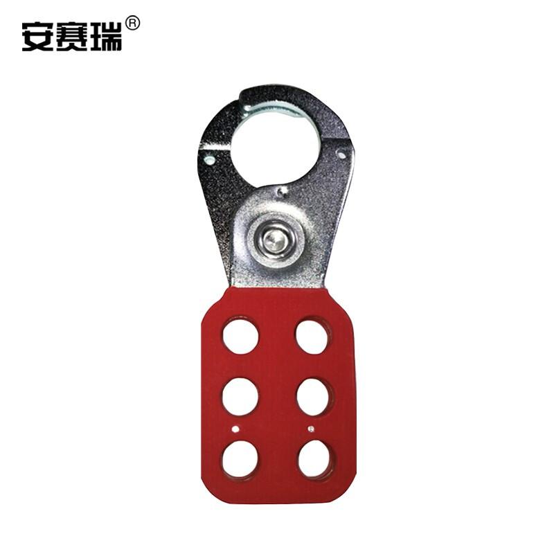 安赛瑞 34000 钢制安全锁钩（小号）  红色  锁钩Φ25mm按（把）销售