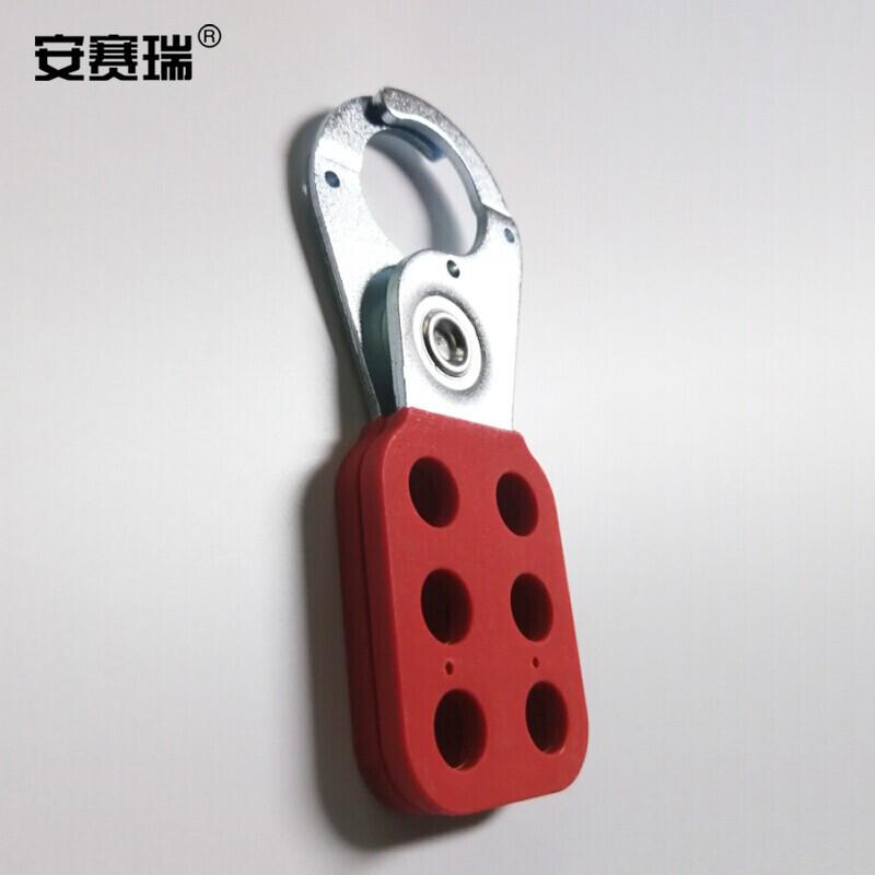 安赛瑞 34000 钢制安全锁钩（小号）  红色  锁钩Φ25mm按（把）销售
