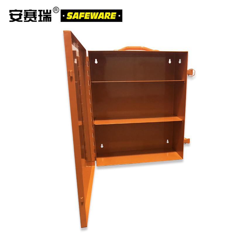 安赛瑞 14736 锁具管理箱（空箱）  橙色 内置2个层板，415×350×148mm按（个）销售