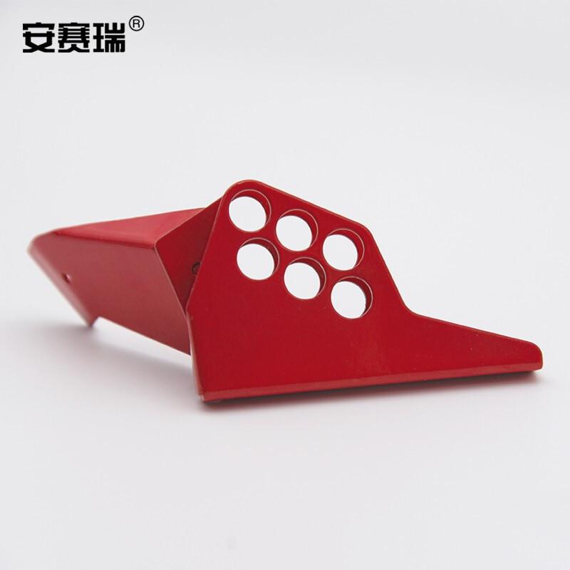 安赛瑞 37006 标准球阀锁（小号）  红色 适用阀柄Φ6-25mm按（个）销售