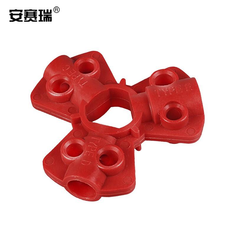 安赛瑞 37042 气源锁具  红色 锁梁Φ6.4mm和Φ7.1mm按（个）销售