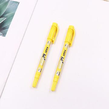 百乐 SCA-TM-Y 油性小双头笔 1.0-2.0mm 黄色按支销售