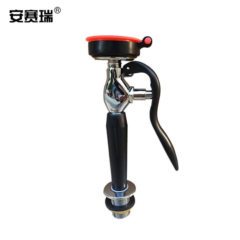 安赛瑞 14742 台面式洗眼器   不锈钢软管长1.5m按（套）销售
