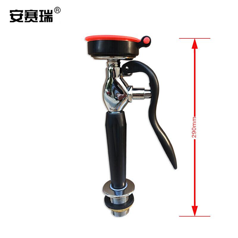 安赛瑞 14742 台面式洗眼器   不锈钢软管长1.5m按（套）销售