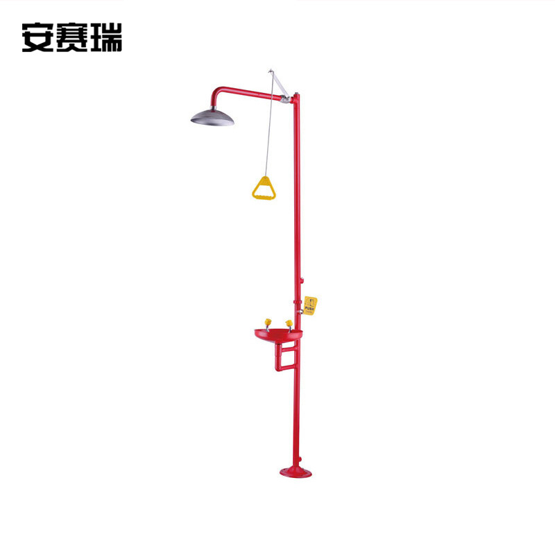 安赛瑞 14750 复合式冲淋洗眼器   总高2.3m，喷淋流量120L/m，洗眼流量12L/m按（套）销售