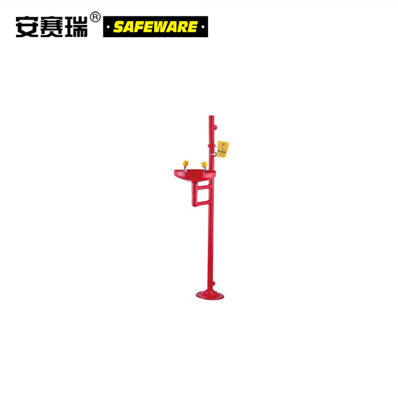 安赛瑞 14750 复合式冲淋洗眼器   总高2.3m，喷淋流量120L/m，洗眼流量12L/m按（套）销售