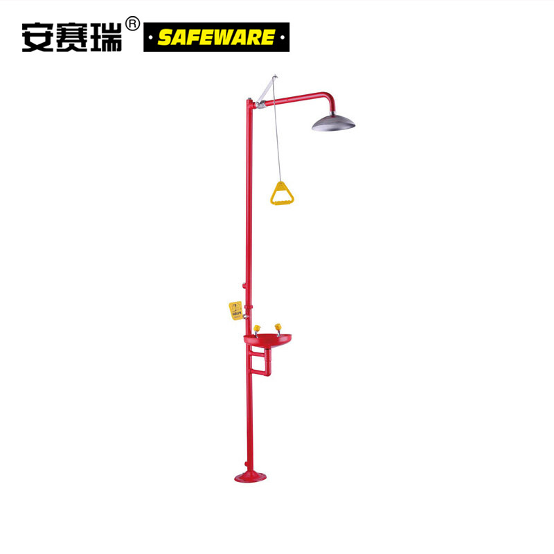 安赛瑞 14750 复合式冲淋洗眼器   总高2.3m，喷淋流量120L/m，洗眼流量12L/m按（套）销售