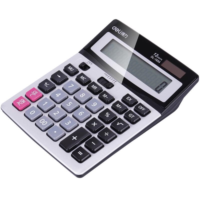 得力 1654 桌面计算器 12位按(台)销售 得力 1654 桌面计算器 12位按(台)销售