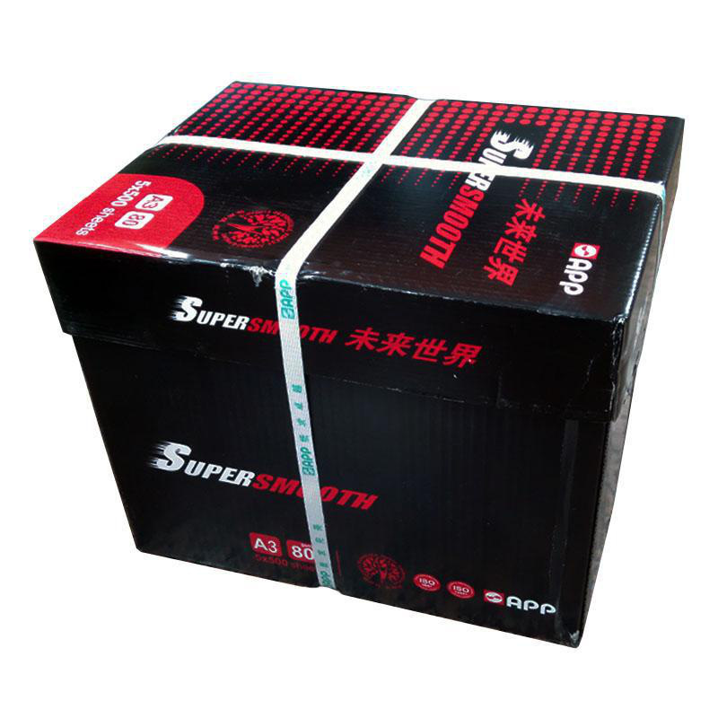 未来世界 A3 复印纸 80G 白色 500张/包 5包/箱按（箱）销售
