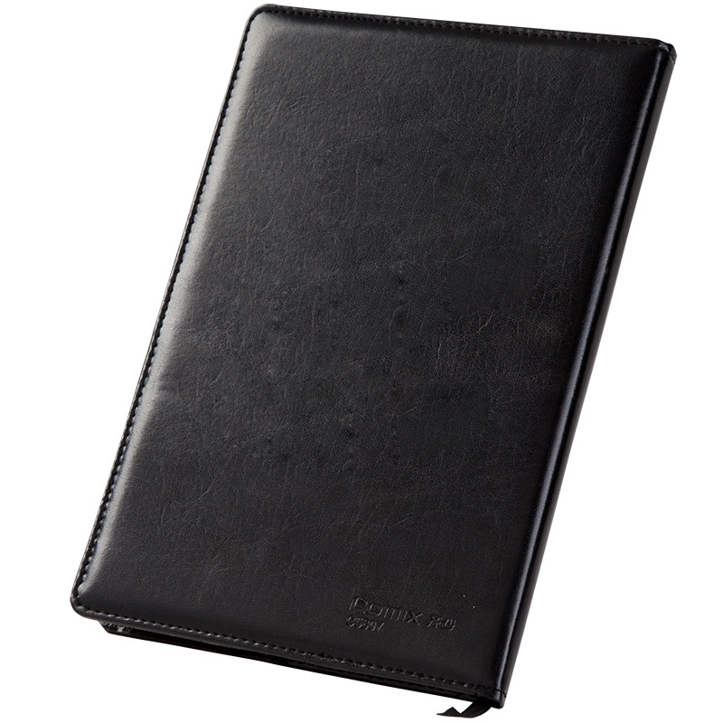 齐心 C5807 皮面笔记本 18K 114页 黑色按（本）销售