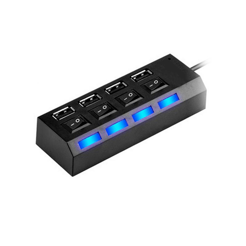 酷比客 LCHB02BBK USB2.0 HUB 4口 带开关 黑色 适用于U盘，读卡器，USB鼠标，USB键盘，扫描仪，数码像机，数码摄像机，USB声卡等设备按（个）销售