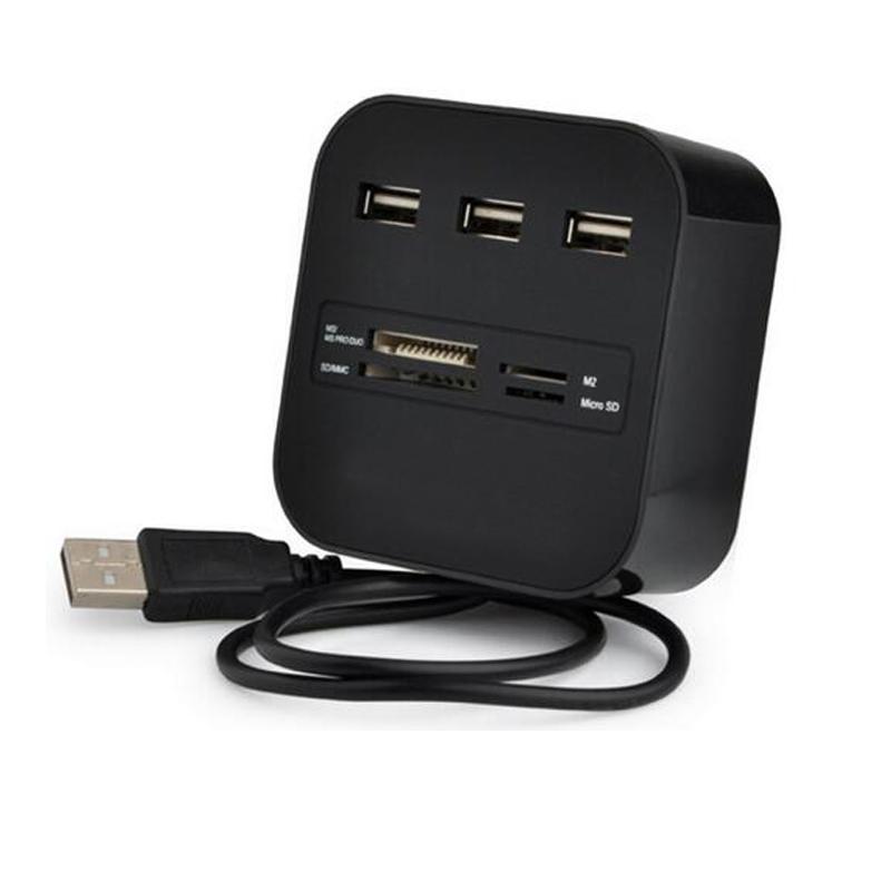 酷比客 LCHC01BK USB2.0 HUB 3口 带读卡器 黑色 1个/袋 适用于U盘，读卡器，USB鼠标，USB键盘，扫描仪，数码像机，数码摄像机，USB声卡等设备按（个）销售