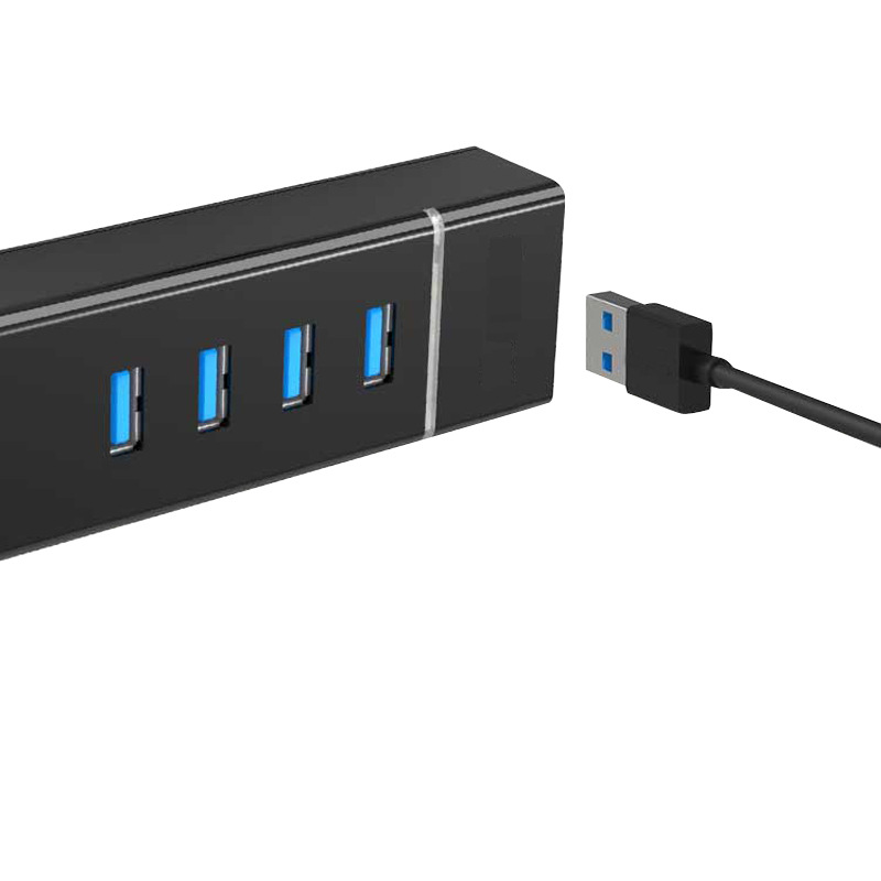 酷比客 LCHB29BK USB3.0 HUB 4口 黑色 1个/袋 适用于U盘，读卡器，USB鼠标，USB键盘，扫描仪，数码像机，数码摄像机，USB声卡等设备按（个）销售