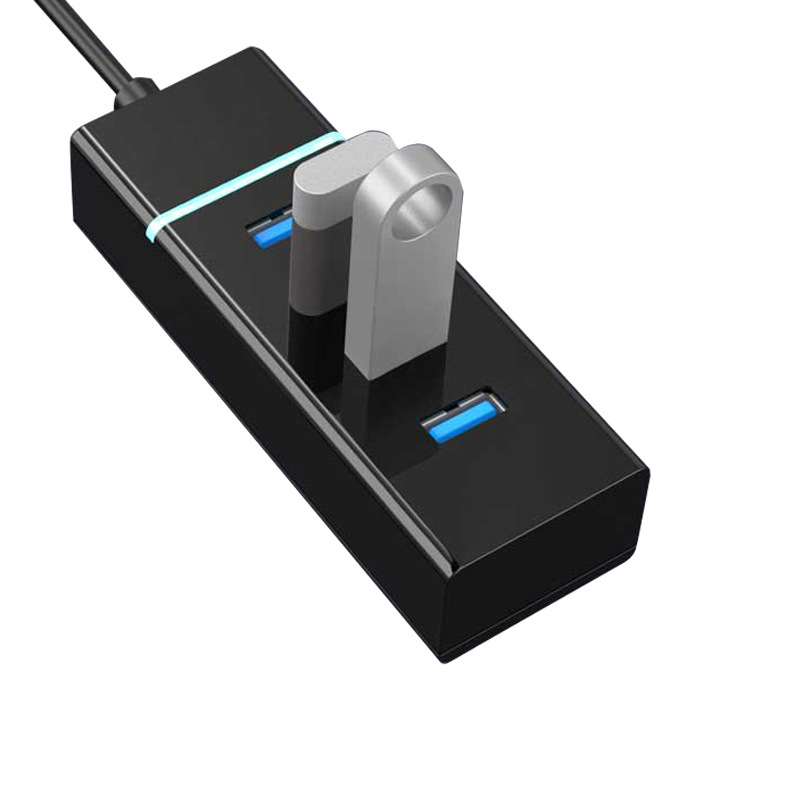 酷比客 LCHB29BK USB3.0 HUB 4口 黑色 1个/袋 适用于U盘，读卡器，USB鼠标，USB键盘，扫描仪，数码像机，数码摄像机，USB声卡等设备按（个）销售