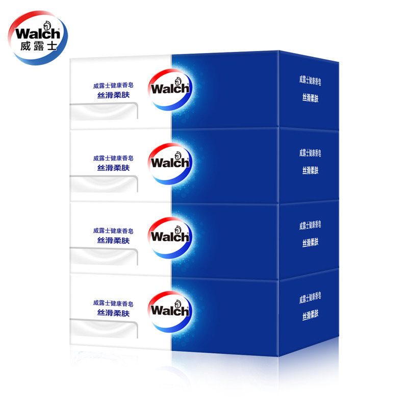 威露士 丝滑柔肤 健康香皂四盒装 125g*4按（组）销售