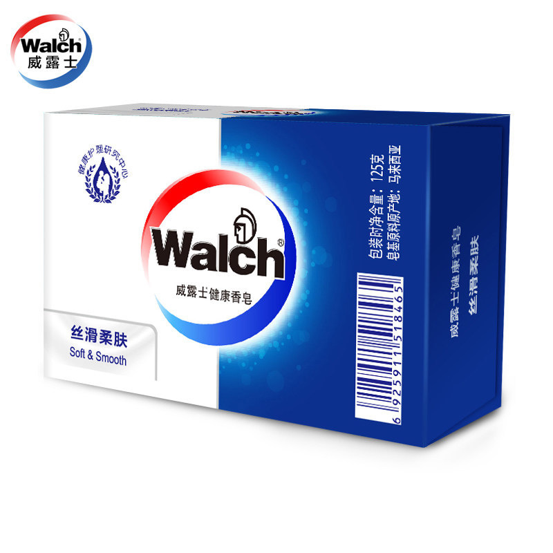 威露士 丝滑柔肤 健康香皂四盒装 125g*4按（组）销售