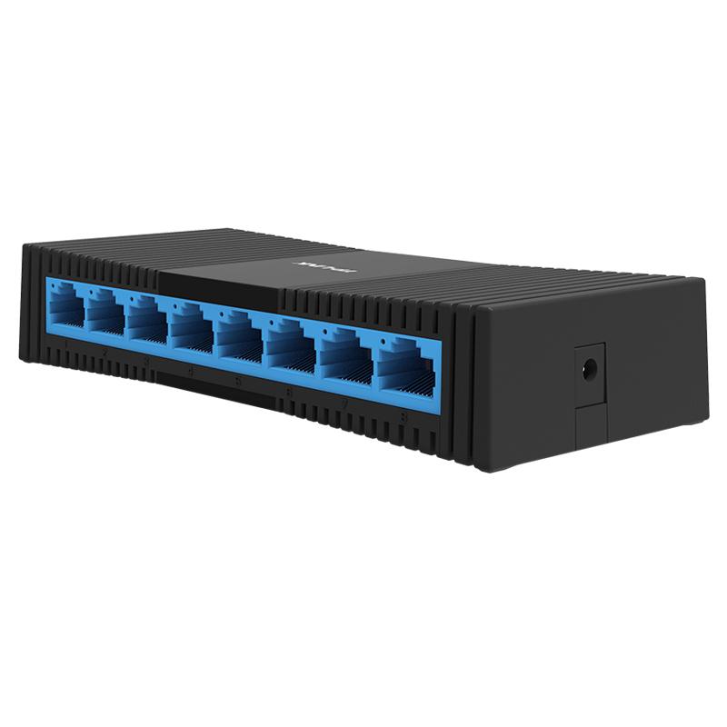 TP-LINK TL-SG1008M 网络交换机 8口全千兆 碳黑色 一台按台销售