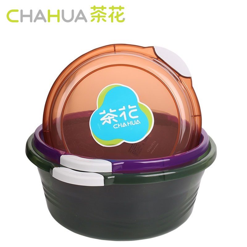 茶花 03411K 把手防滑盆 32CM按（个）销售