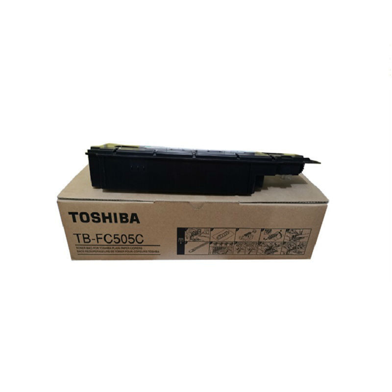 东芝 TB-FC505C 废粉盒 120000页 黑色 适用2505AC/3005AC/3505AC/4505AC/5005AC/2515AC/5015AC按个销售