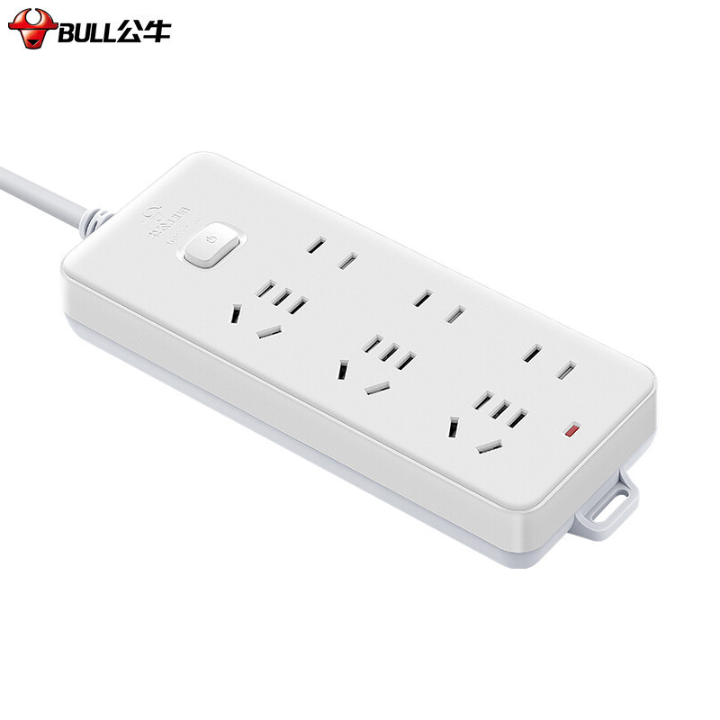 公牛 GN-402 (新） 单控六联插座 1.8米按（个）销售