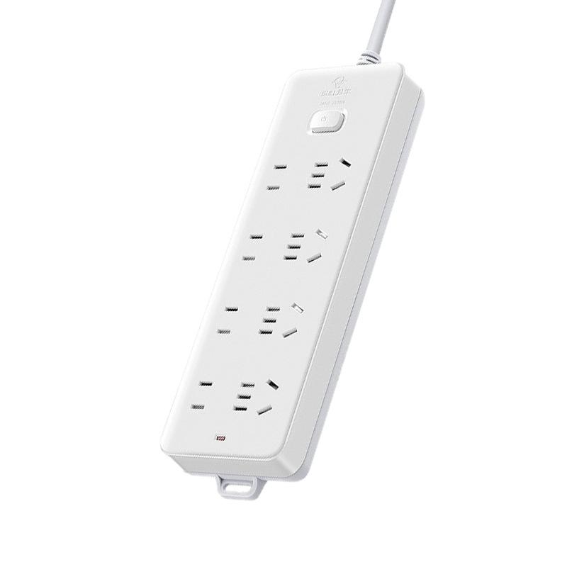 公牛 GN-403 (新） 单控八联插座 3米按个销售