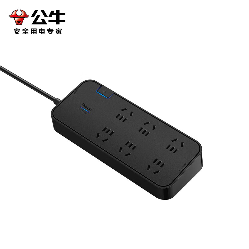 公牛 GN-H3060 (新） 单控六联插座 3米按（个）销售