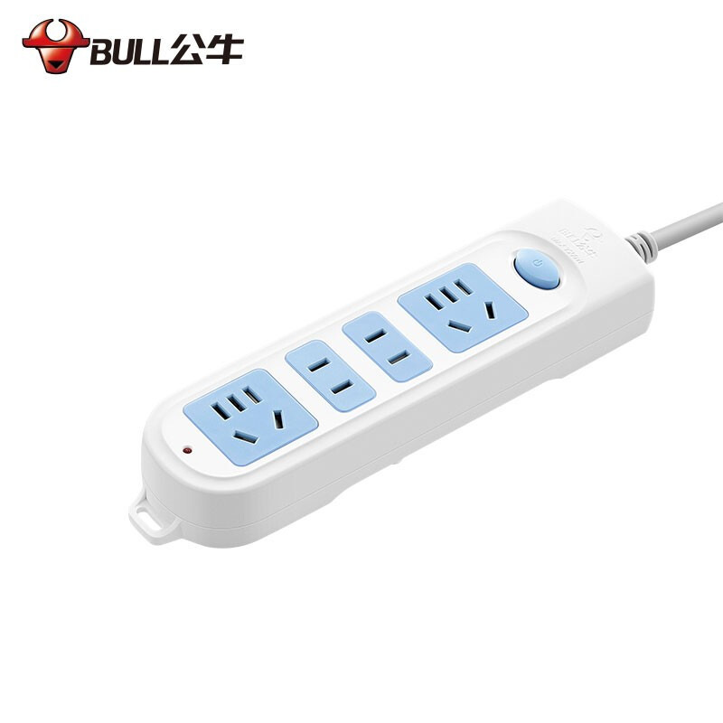 公牛 GN-607 (新） 单控四联插座 1.8按个销售