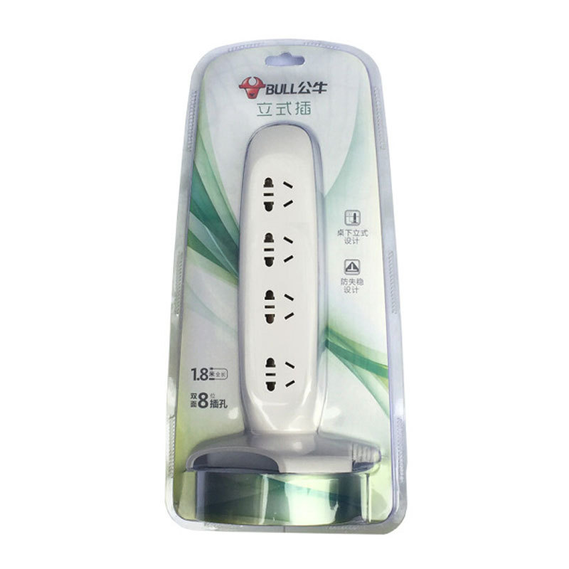 公牛 GN-V1080 (新） 单控四联插座 1.8米按（个）销售