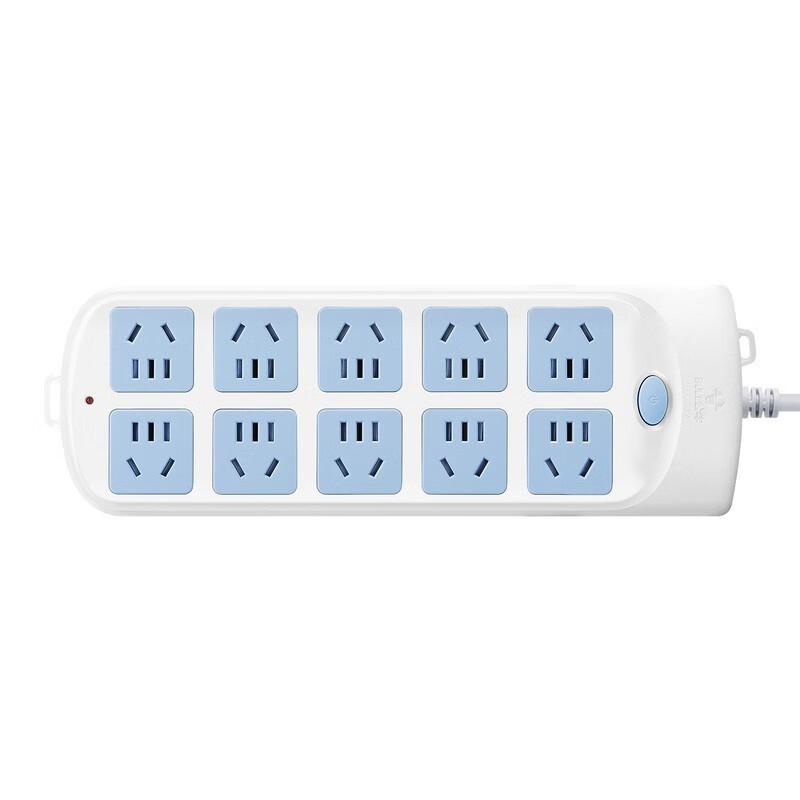 公牛 GN-605（新） 单控十联插座 3米 个按（个）销售