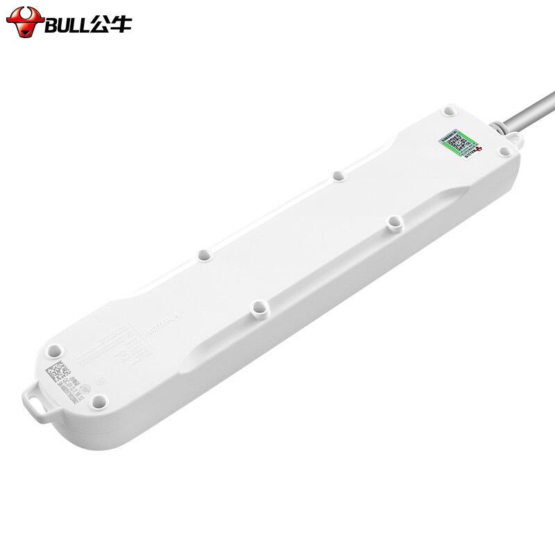 公牛 GN-602（新） 单控五联插座 3米 个按个销售