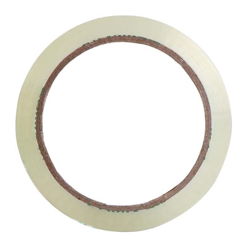 齐心 JP5506-6 普透封箱胶带 55mm*60y 透明色 6卷/筒按（筒）销售